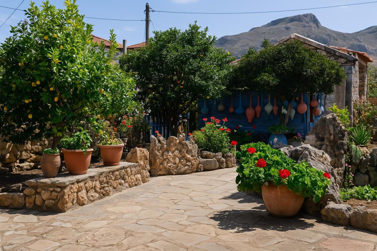 Rhodes Archaggelos Retreat-Nest Among Garden Archangelos  Ngoại thất bức ảnh